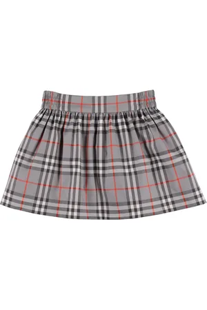 Burberry Gonna In Misto Cotone Check