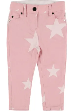 Stella McCartney Jeans In Misto Cotone Organico Stampato