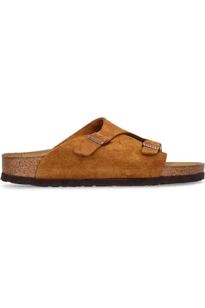 Birkenstock Sandali Zurigo In Camoscio