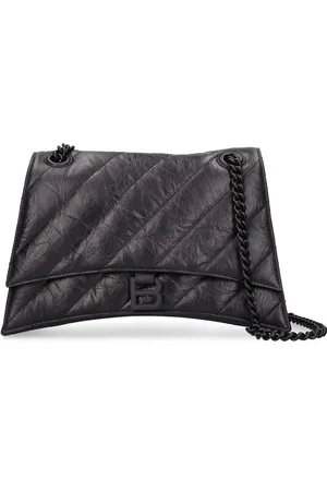 Balenciaga Borsa Media Crush In Pelle Trapuntata