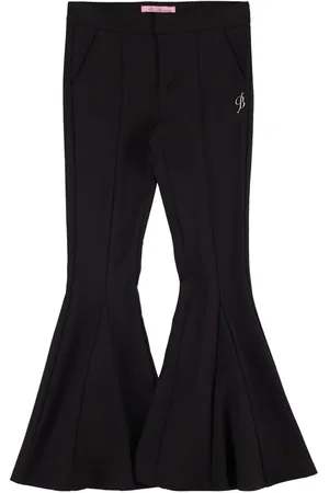 MISS BLUMARINE Pantaloni Svasati In Viscosa Punto Milano