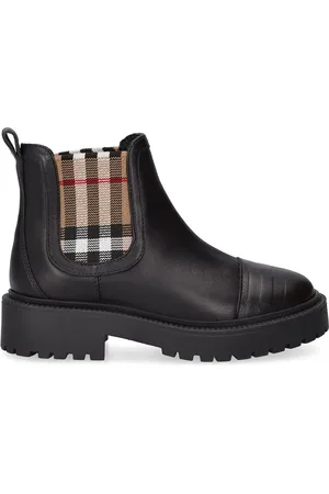 Burberry Stivaletti Chelsea In Pelle