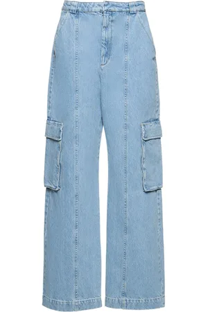 Axel Arigato Jeans Cargo In Denim Con Patch