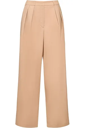 The Frankie Shop Pantaloni Tansy In Twill Di Misto Lana