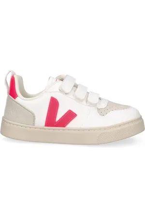 Veja Sneakers V-10 In Pelle Senza Cromo