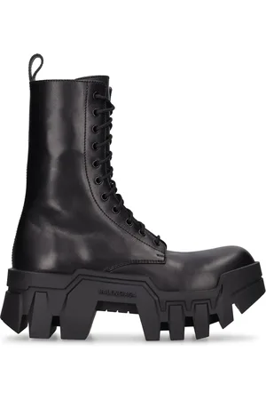 Balenciaga Stivali Bulldozer In Pelle 80mm