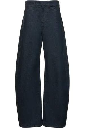 LEMAIRE Jeans Vita Alta In Cotone