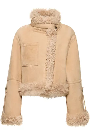 REMAIN Giacca In Shearling E Pelle