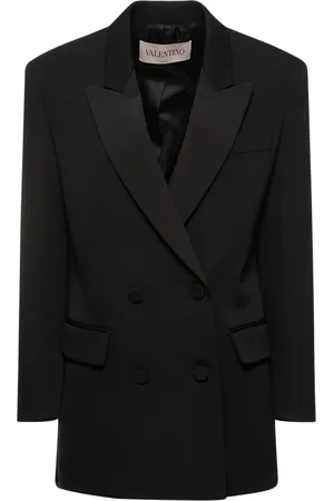 VALENTINO Blazer Doppiopetto In Lana