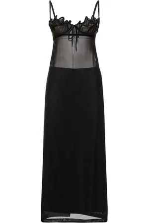 Y / PROJECT Vestito Midi In Mesh