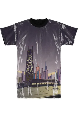 DKNY Vestito Gotham Con Paillettes