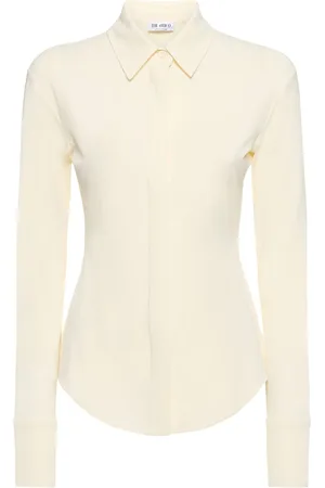The Attico Camicia Elton In Jersey Stretch