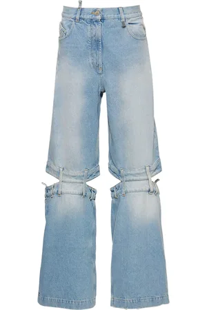 The Attico Jeans In Denim / Cutout