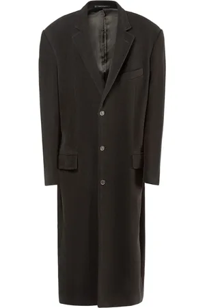 Balenciaga Cappotto Oversize In Misto Cashmere
