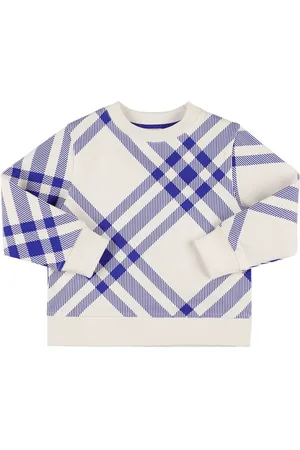 Burberry Maglia In Cotone Check