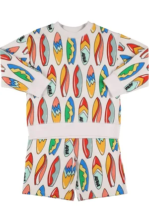 Stella McCartney Shorts In Felpa Di Misto Cotone Organico