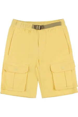 Stella McCartney Shorts In Gabardina Di Cotone Organico