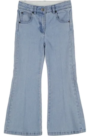 Stella McCartney Jeans In Denim Di Cotone Goffrato
