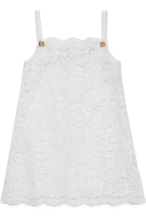 Dolce & Gabbana Vestito In Pizzo Di Misto Cotone