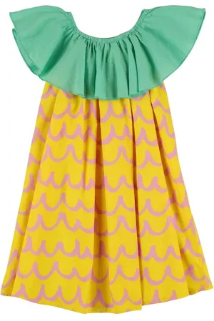 Stella McCartney Vestito In Cotone Organico Stampato
