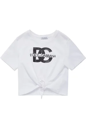 Dolce & Gabbana T-shirt In Cotone Con Nodo