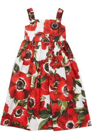 Dolce & Gabbana Vestito In Cotone Stampato
