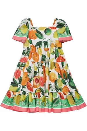 Dolce & Gabbana Vestito In Cotone Stampato