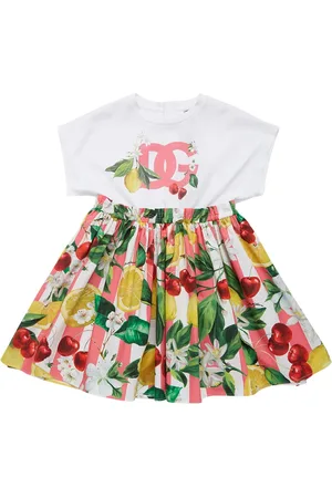 Dolce & Gabbana Vestito In Cotone Stampato