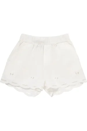 Stella McCartney Shorts In Popeline Di Cotone