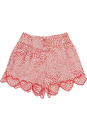 Stella McCartney Shorts Aop In Voile Di Cotone
