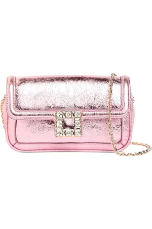 Roger Vivier Borsa A Spalla Viv Jeu De Fille In Pelle