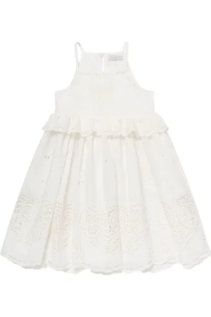 Stella McCartney Vestito In Voile Di Cotone
