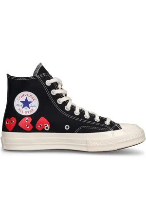 Comme des Garçons Sneakers High Top Converse In Tela
