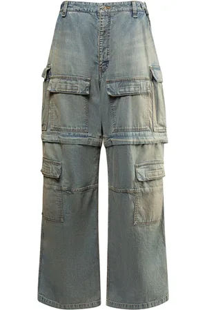 Balenciaga Jeans Cargo In Denim