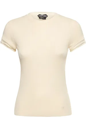 Tom Ford Top In Maglia Di Cashmere E Seta