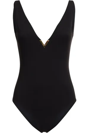 VALENTINO Costume Intero In Lycra Con Logo