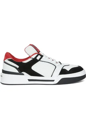 Dolce & Gabbana Nuove Sneaker Roma In Mesh E Pelle Scamosciata