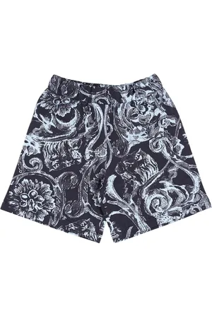 VERSACE Shorts In Cotone Stampato