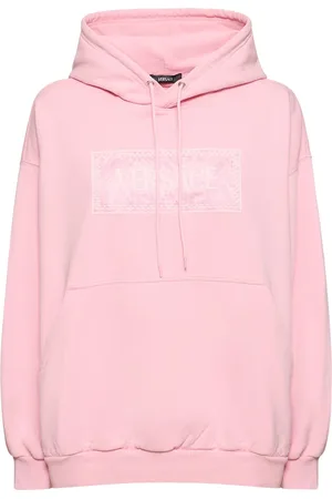 VERSACE Felpa In Jersey Con Logo