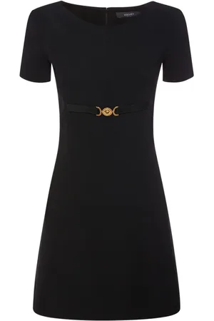 VERSACE Vestito In Cady Stretch