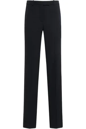 VERSACE Pantaloni Dritti Sartoriali In Lana