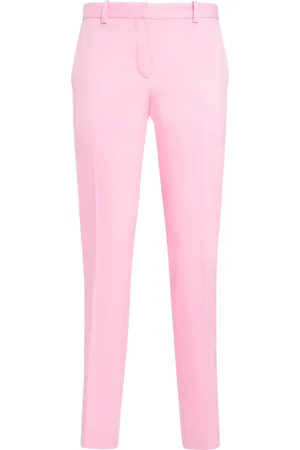 VERSACE Pantaloni Dritti In Lana Stretch