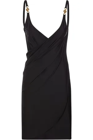 VERSACE Vestito In Jersey Drappeggiato