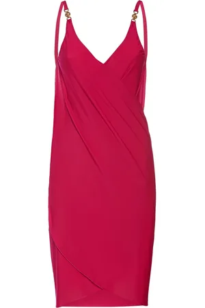 VERSACE Vestito In Jersey Drappeggiato