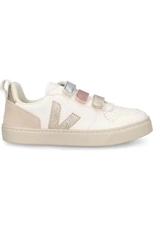 Veja Sneakers V-10 In Pelle Senza Cromo