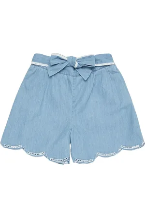 Chloé Shorts In Cotone Con Fiocco