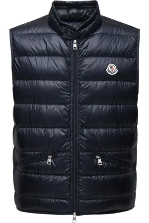 Moncler Piumino Smanicato Gui In Nylon Trapuntato