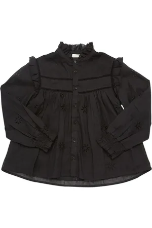 Chloé Camicia In Cotone Con Ricami