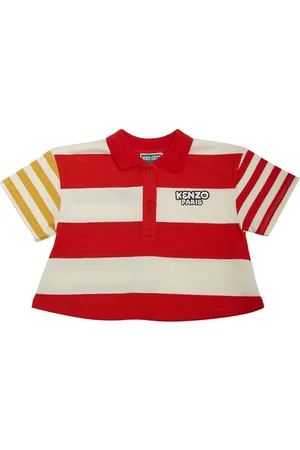 Kenzo Polo In Jersey Di Cotone / Ricamo Logo