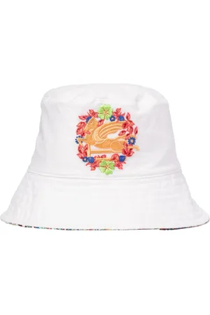 Etro Cappello Bucket In Cotone E Lino